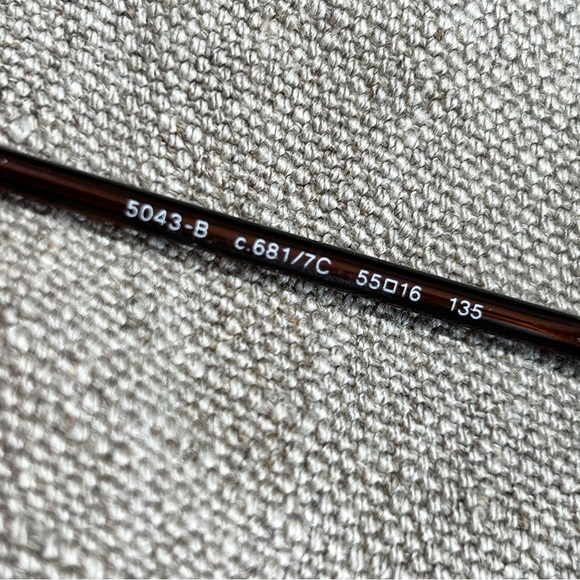 Vintage Chanel 5043B Sunglasses Blue Graded - Picture 8 of 13